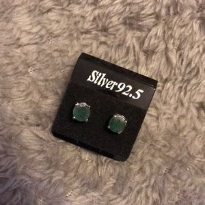 Beautiful Emerald earrings. New